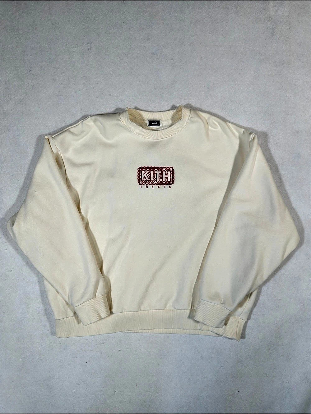 Kith Treats Year of the Snake Nelson Crewneck Cream XL